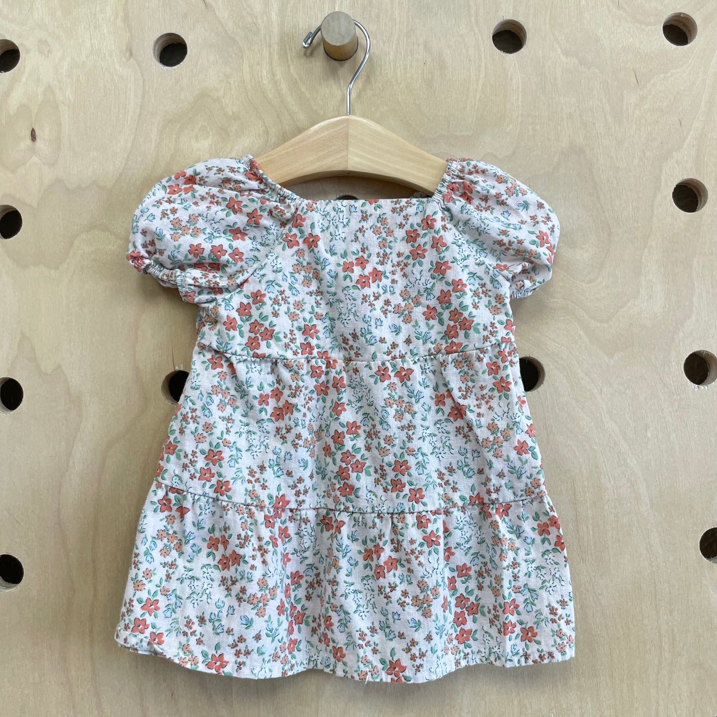 Pink Floral Dress