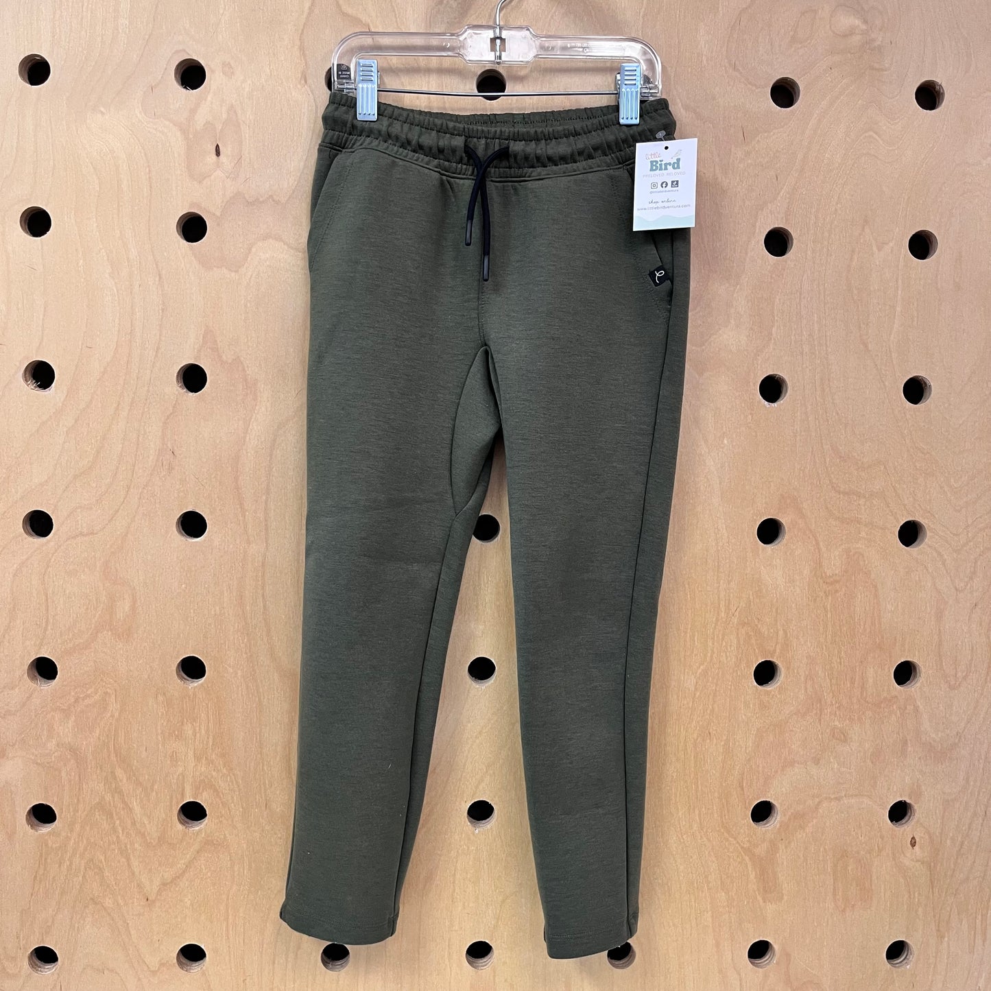 Olive Drawstring Joggers