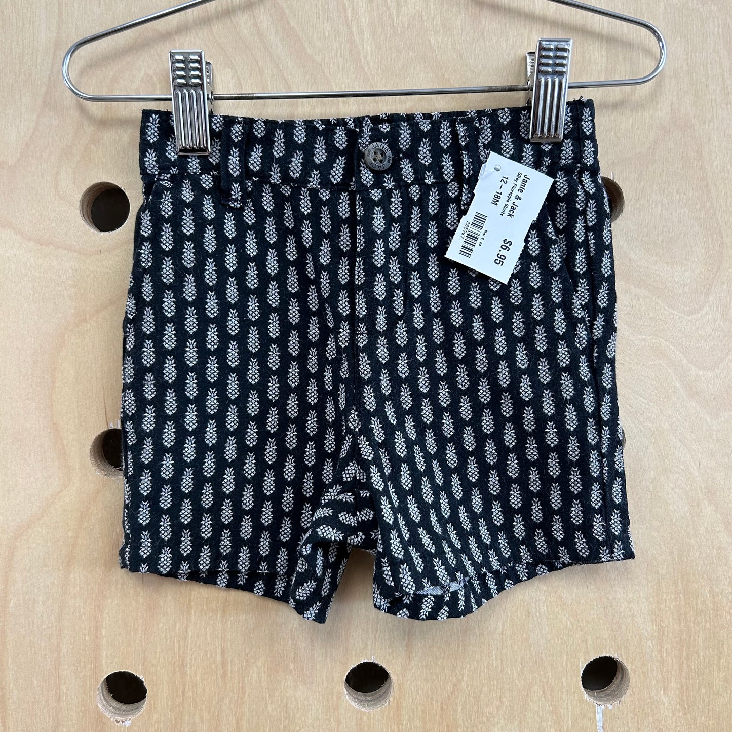 Grey Pineapple Shorts