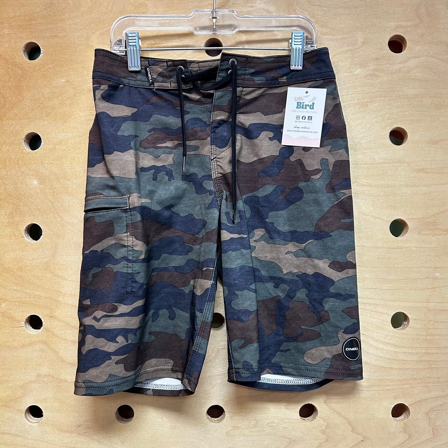 Green Camo Hyperfreak Board Shorts