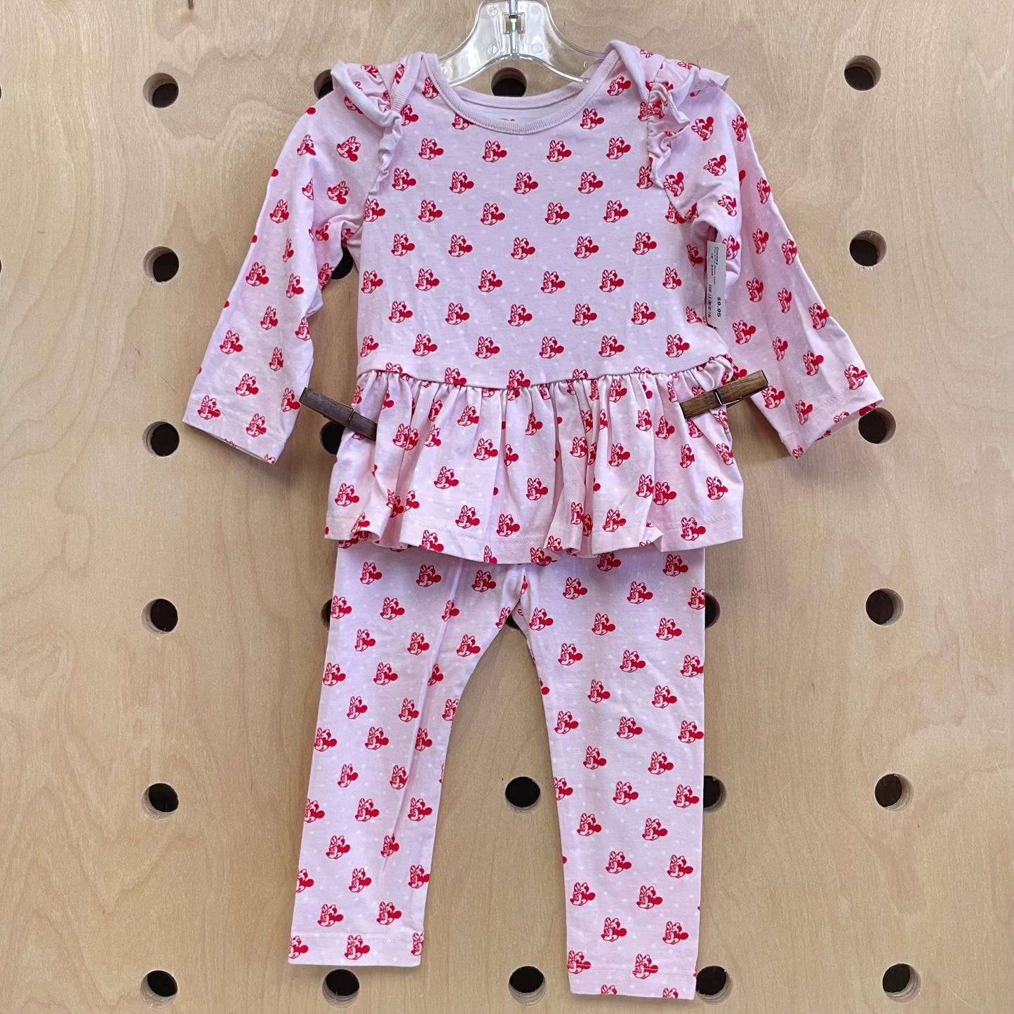 Pink & Red Minnie Outfit