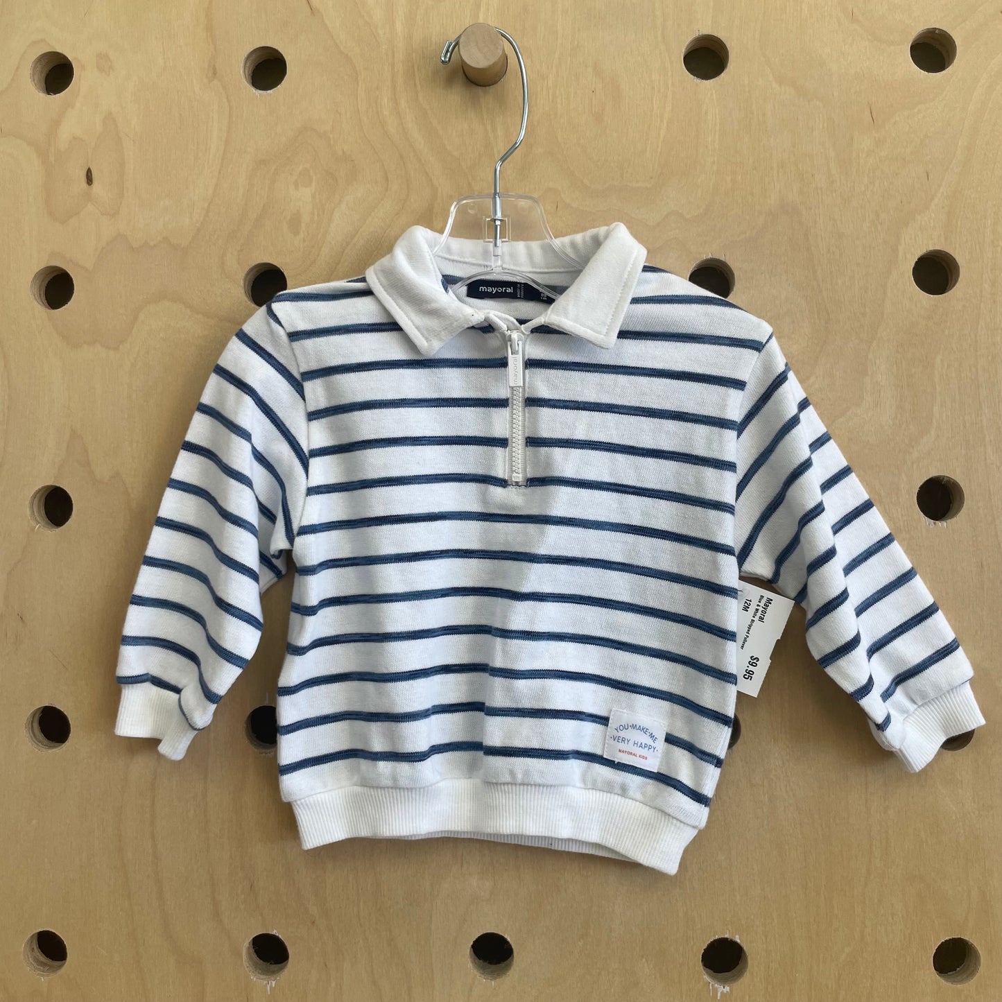 Blue & White Stripped Pullover