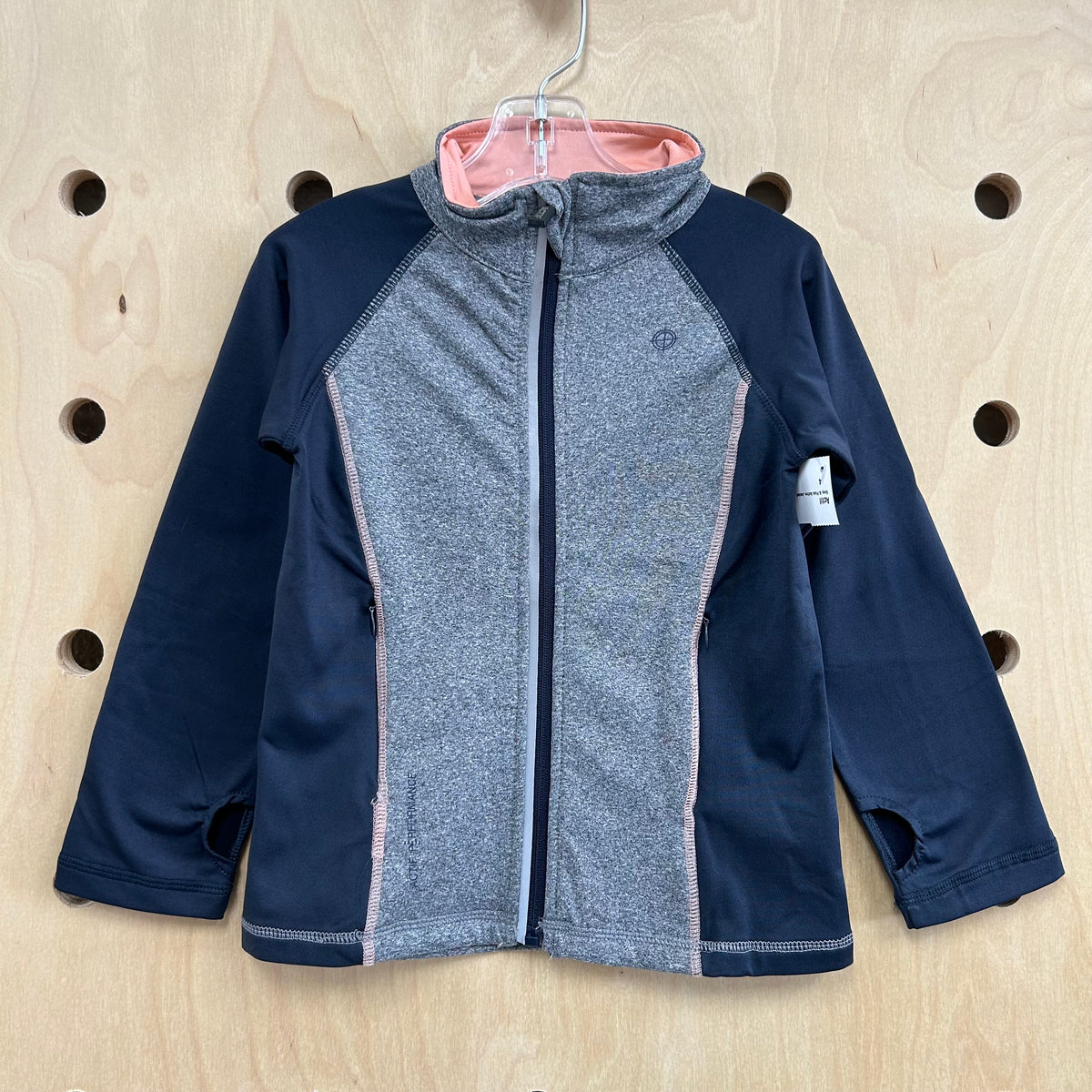 Grey & Pink Active Jacket