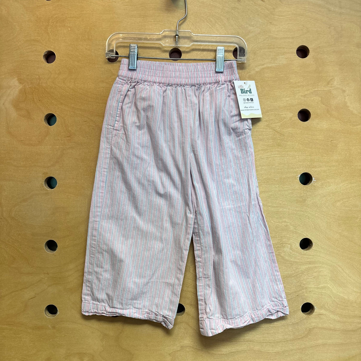 Pink/Blue Striped Pants