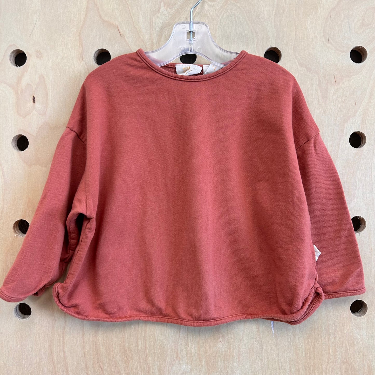 Terracotta Boxy Pullover