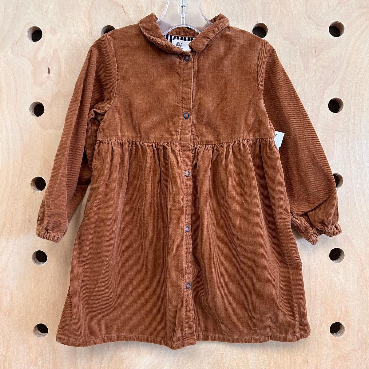 Brown Cord Dress