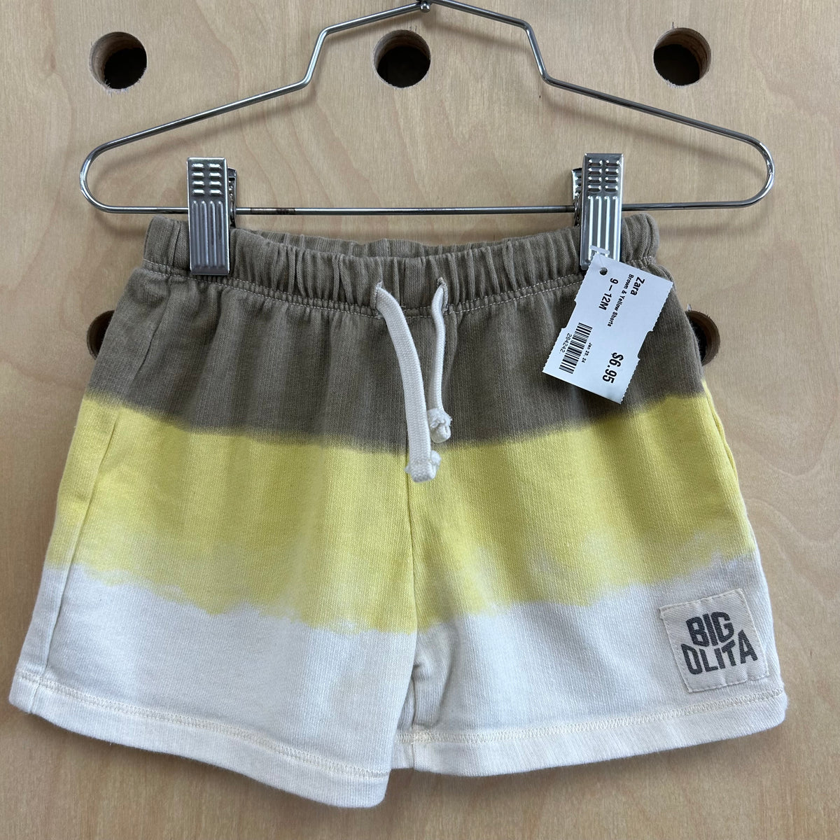 Brown & Yellow Shorts