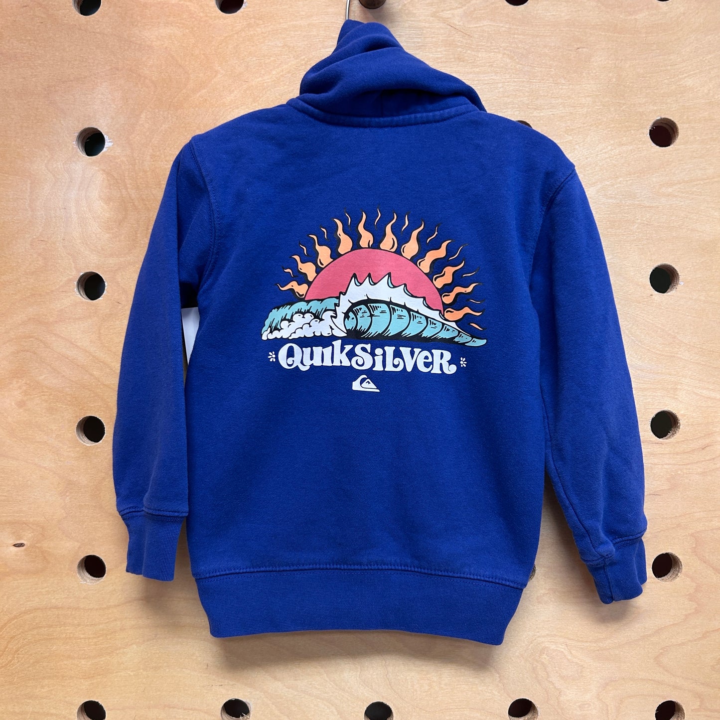 Blue Sun/Waves Zip Hoodie