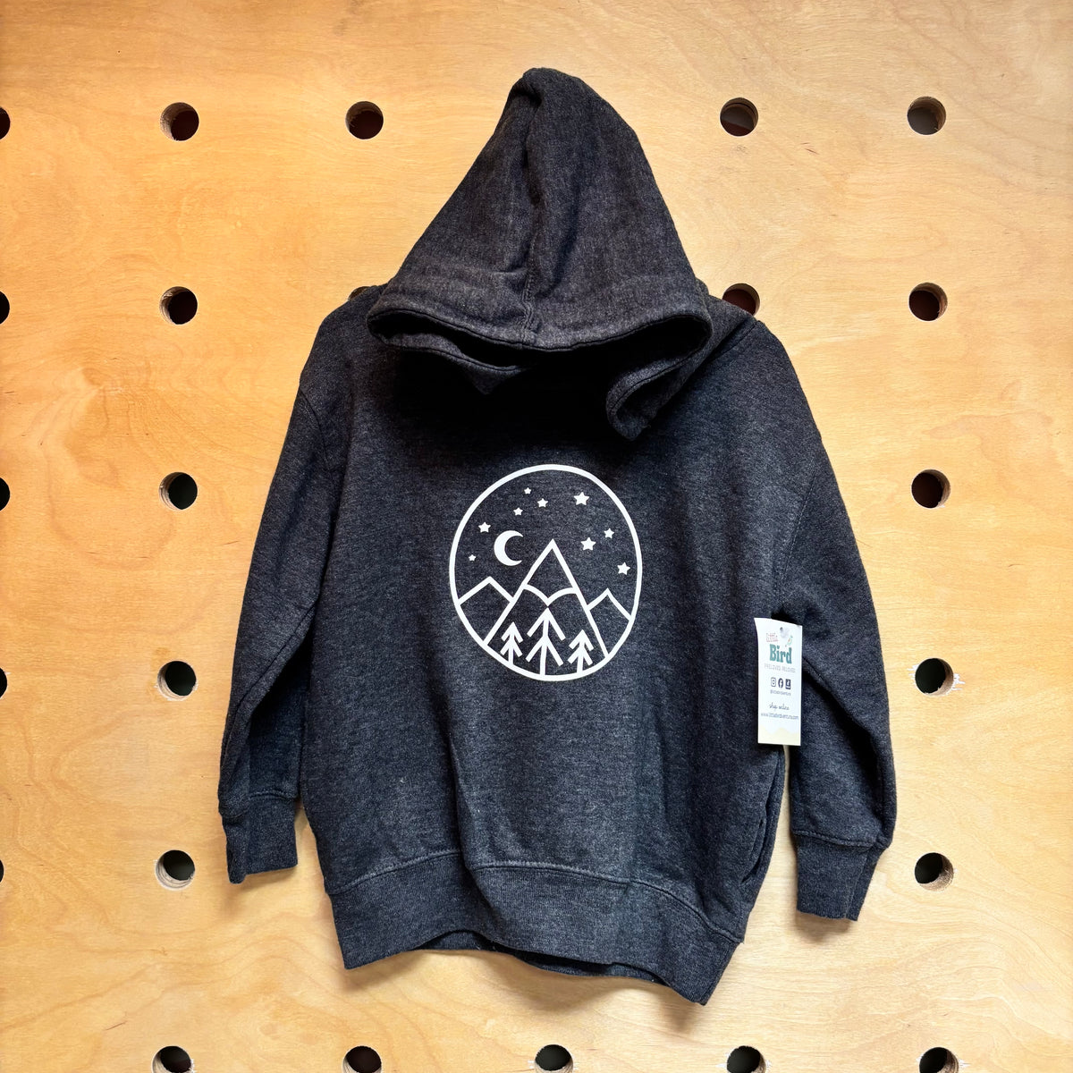 Grey Moutains/Stars Hoodie