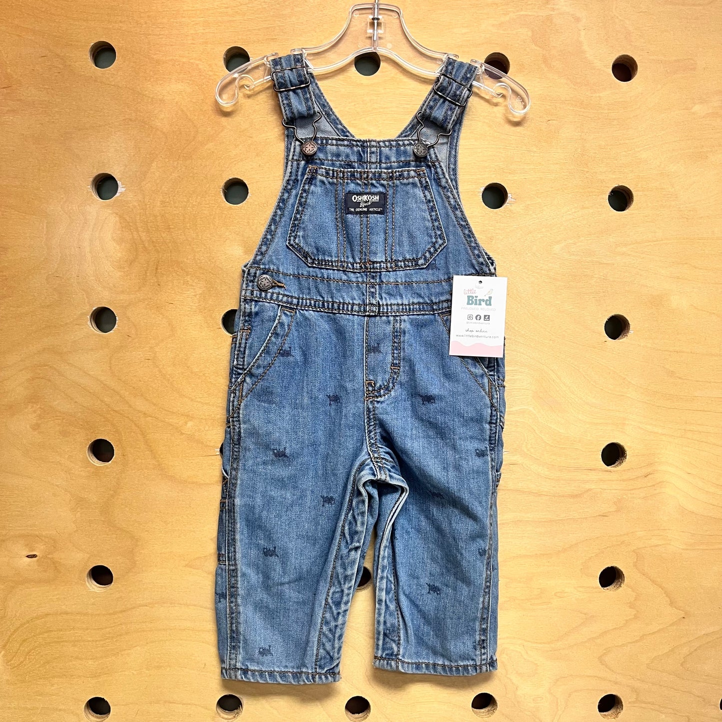 Train Denim Overalls