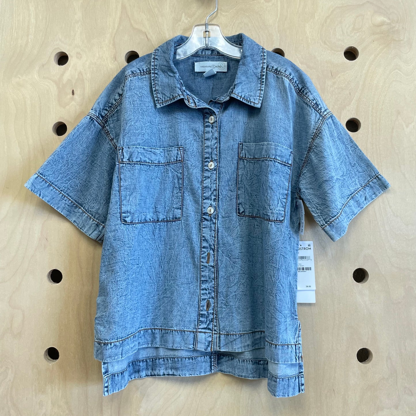 Lightweight Denim Button Up NEW!