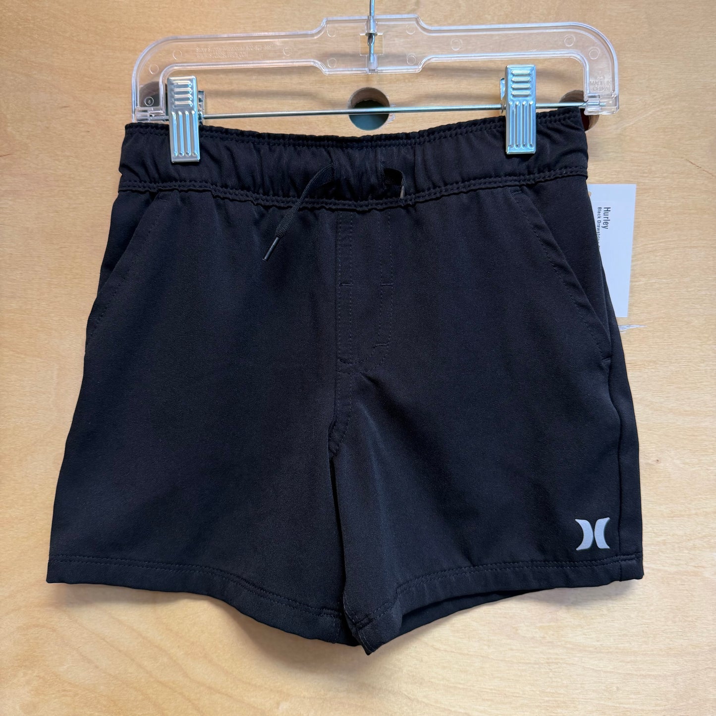 Black Drawstring Shorts