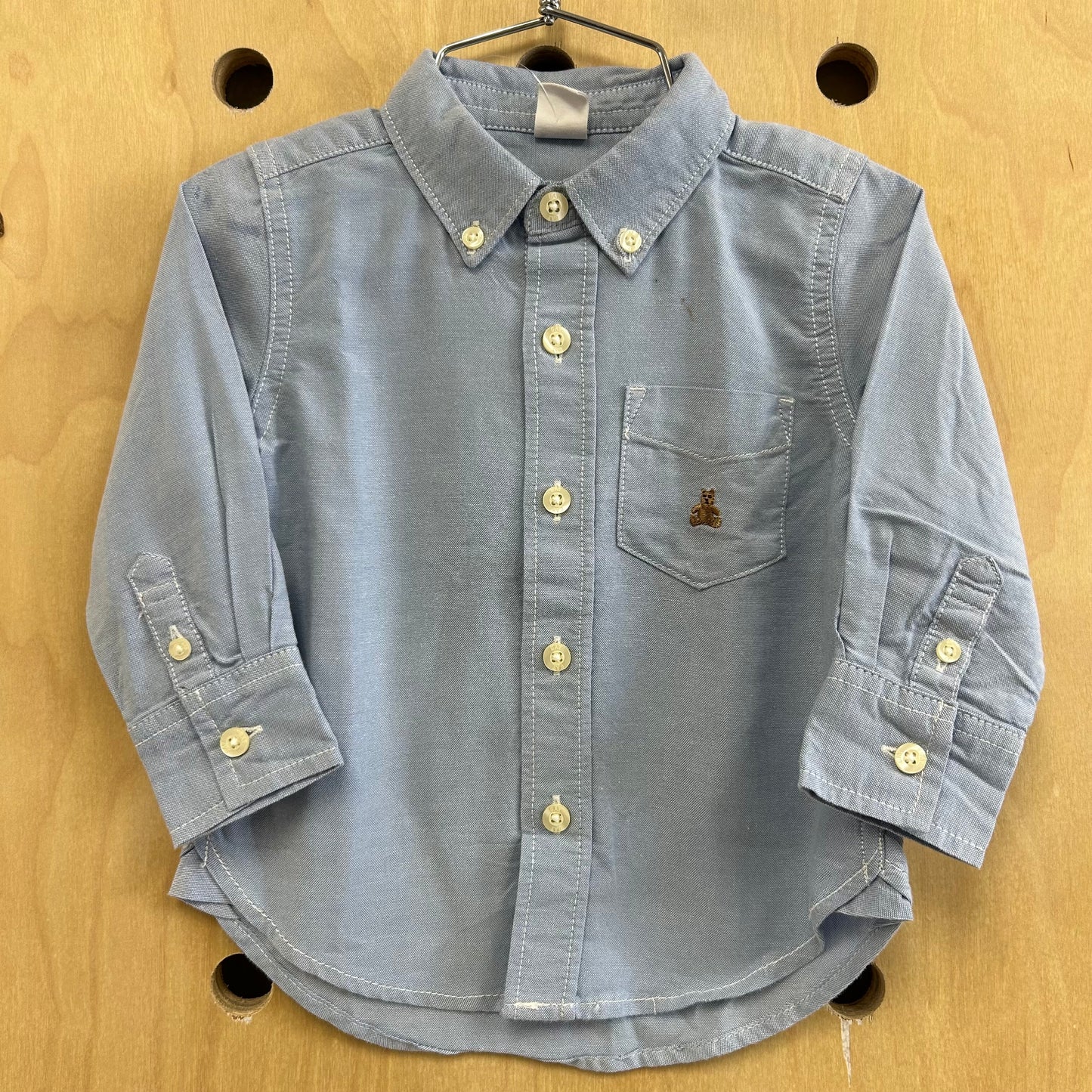 Chambray Button Up Shirt NEW!