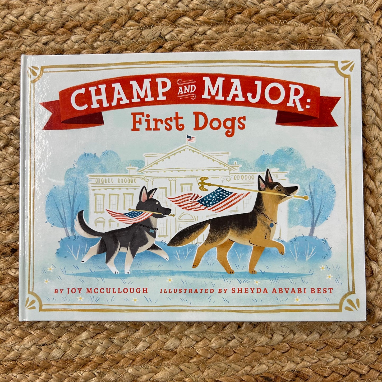 Champ and Major: First Dogs