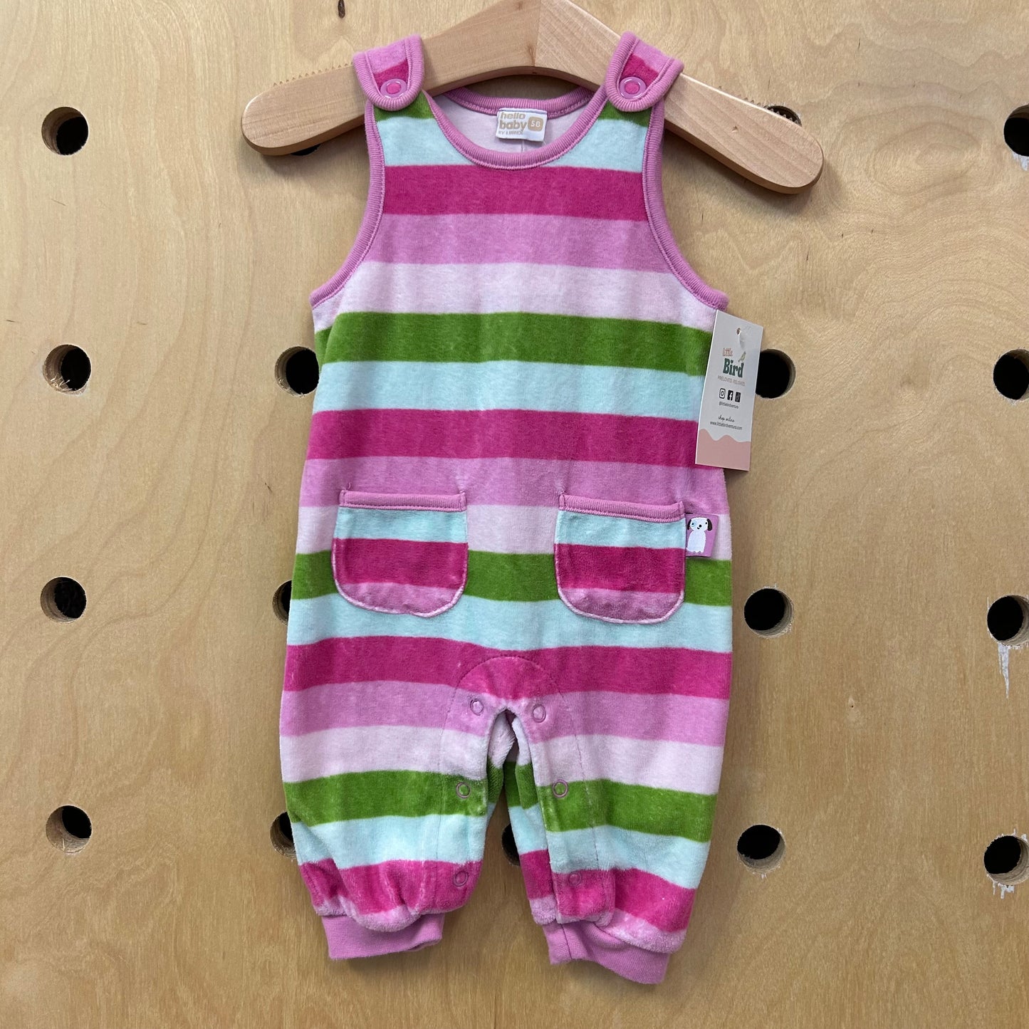 Striped Lined Romper NEW!