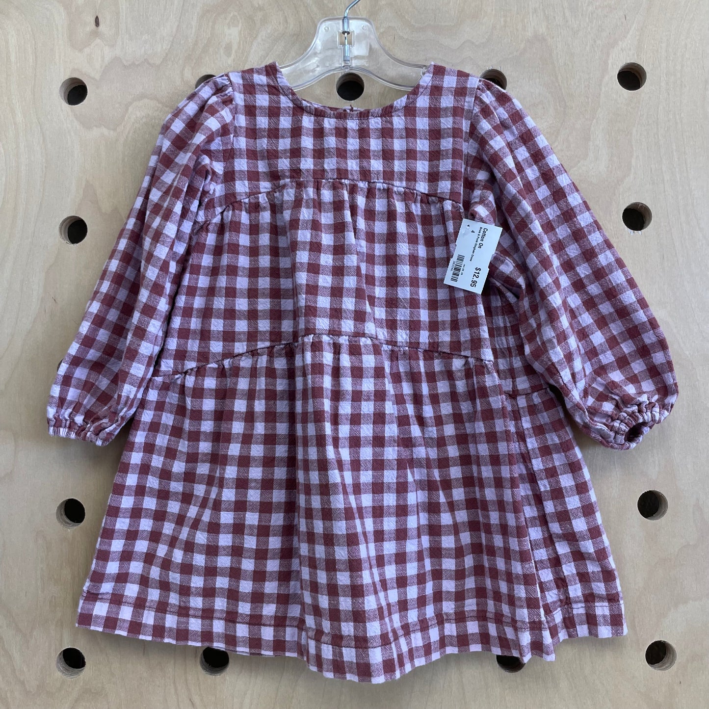 Brick & Ponk Gingham Dress