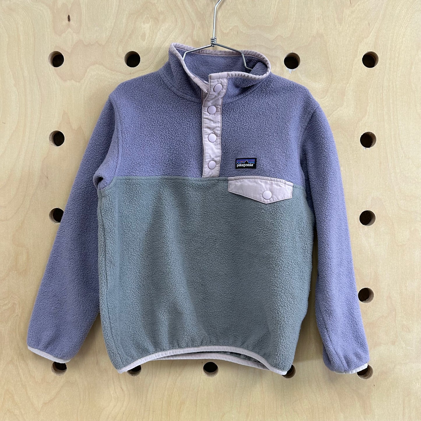Lavender Synchilla Snap T Pullover