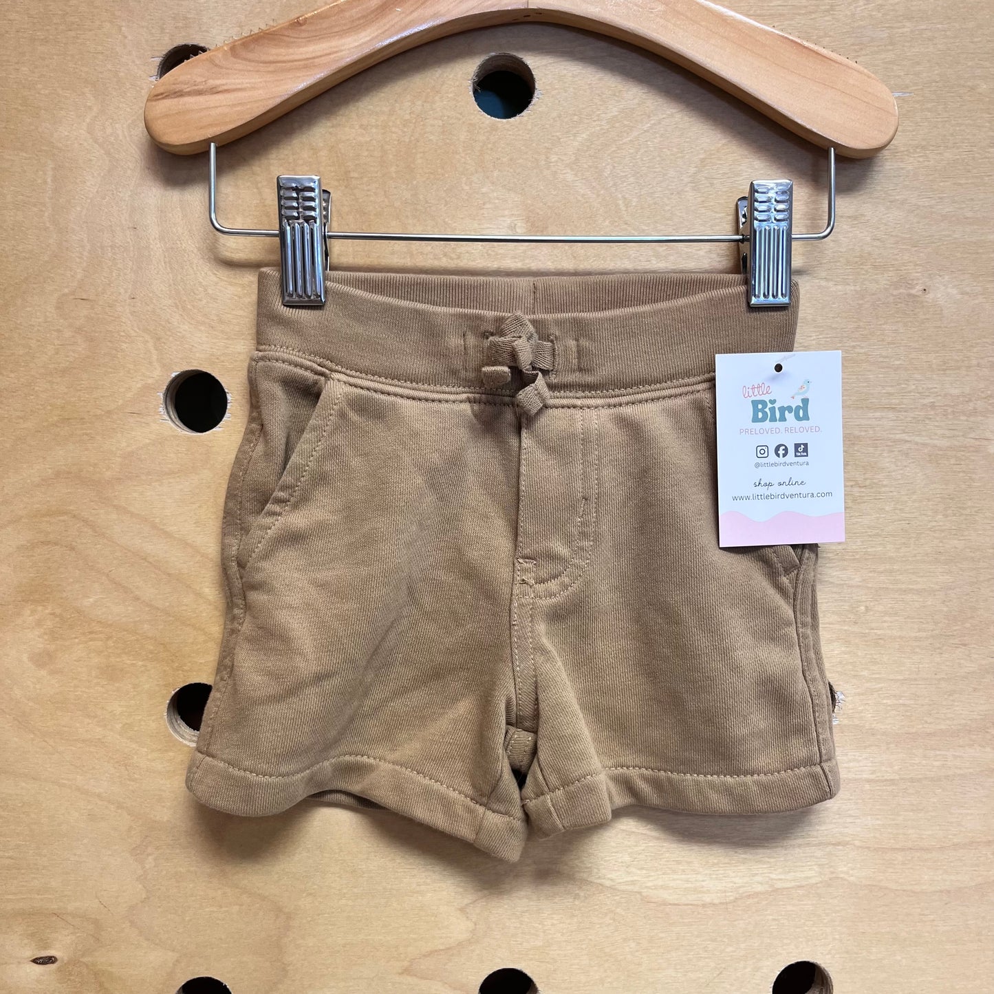 Brown Soft Shorts