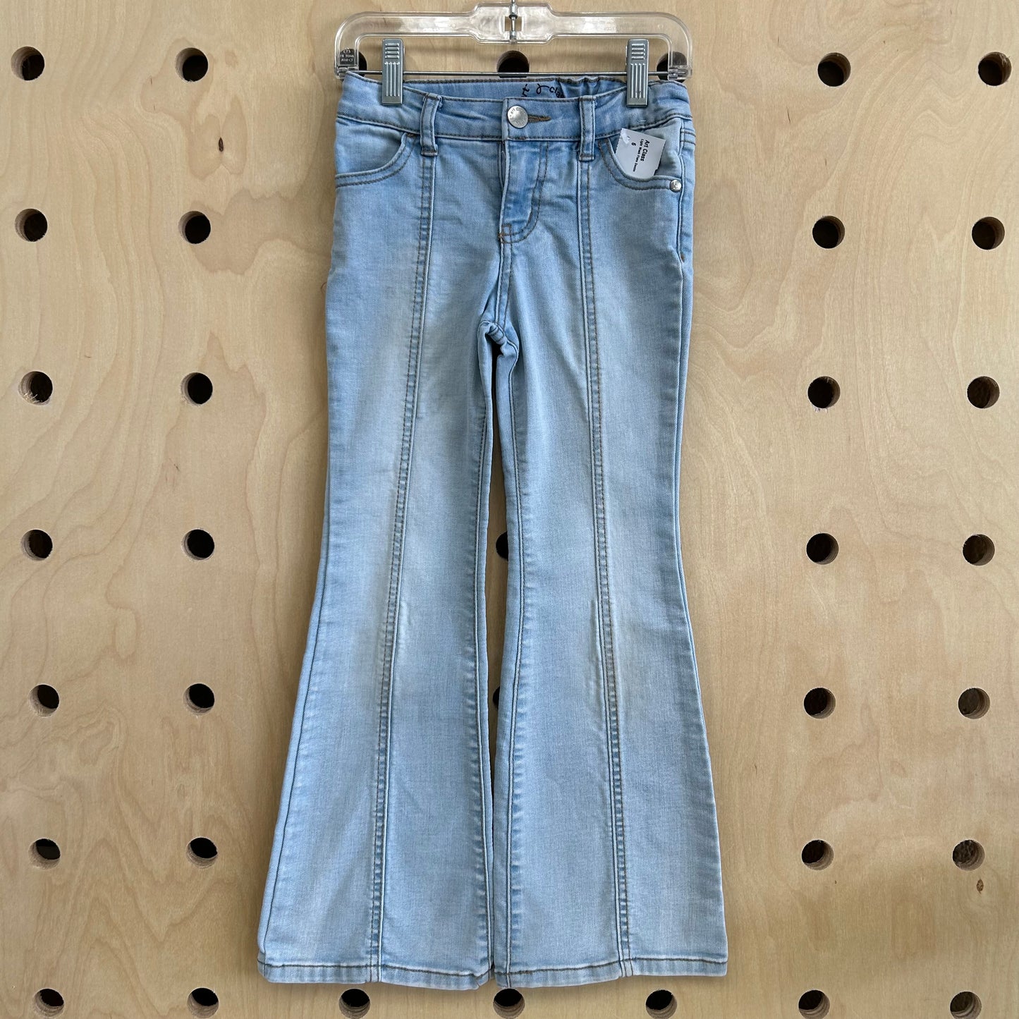 Light Wash Flare Denim