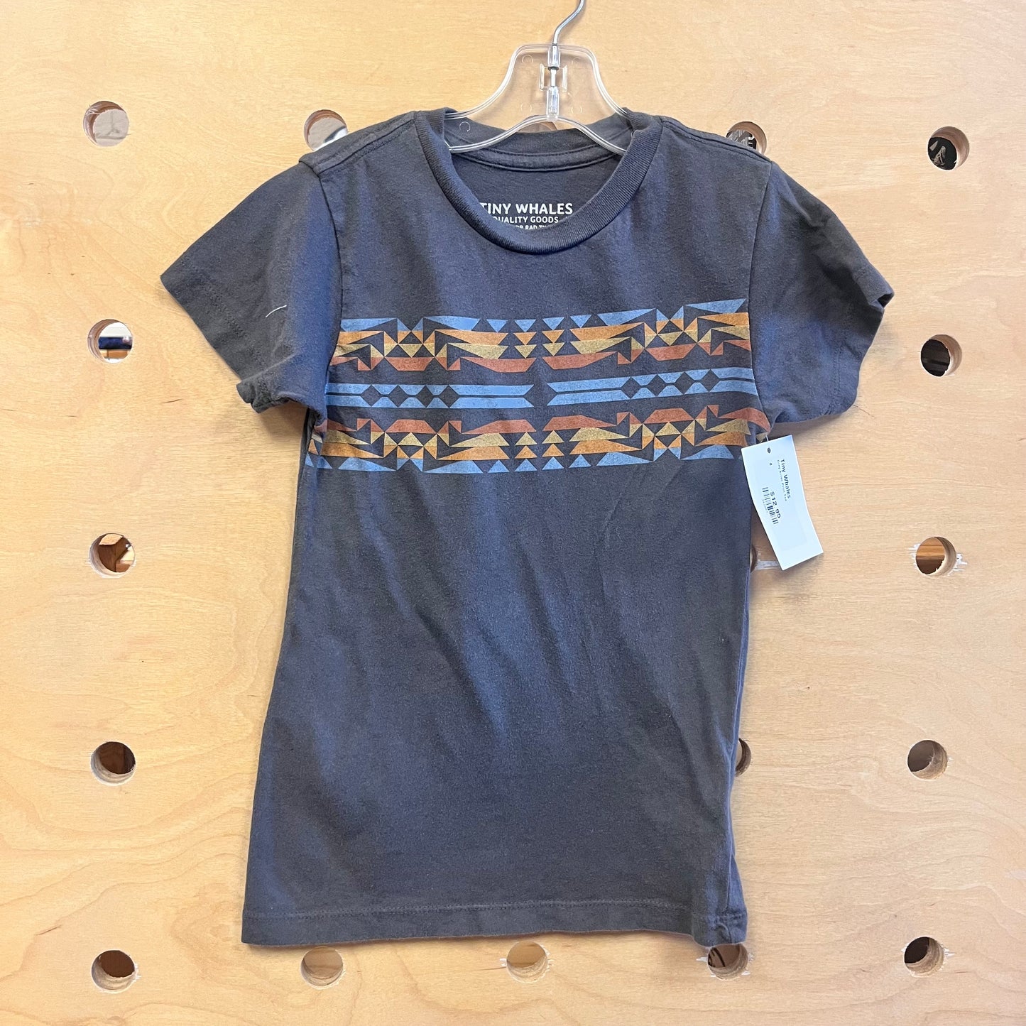 Grey Actec Print Tee