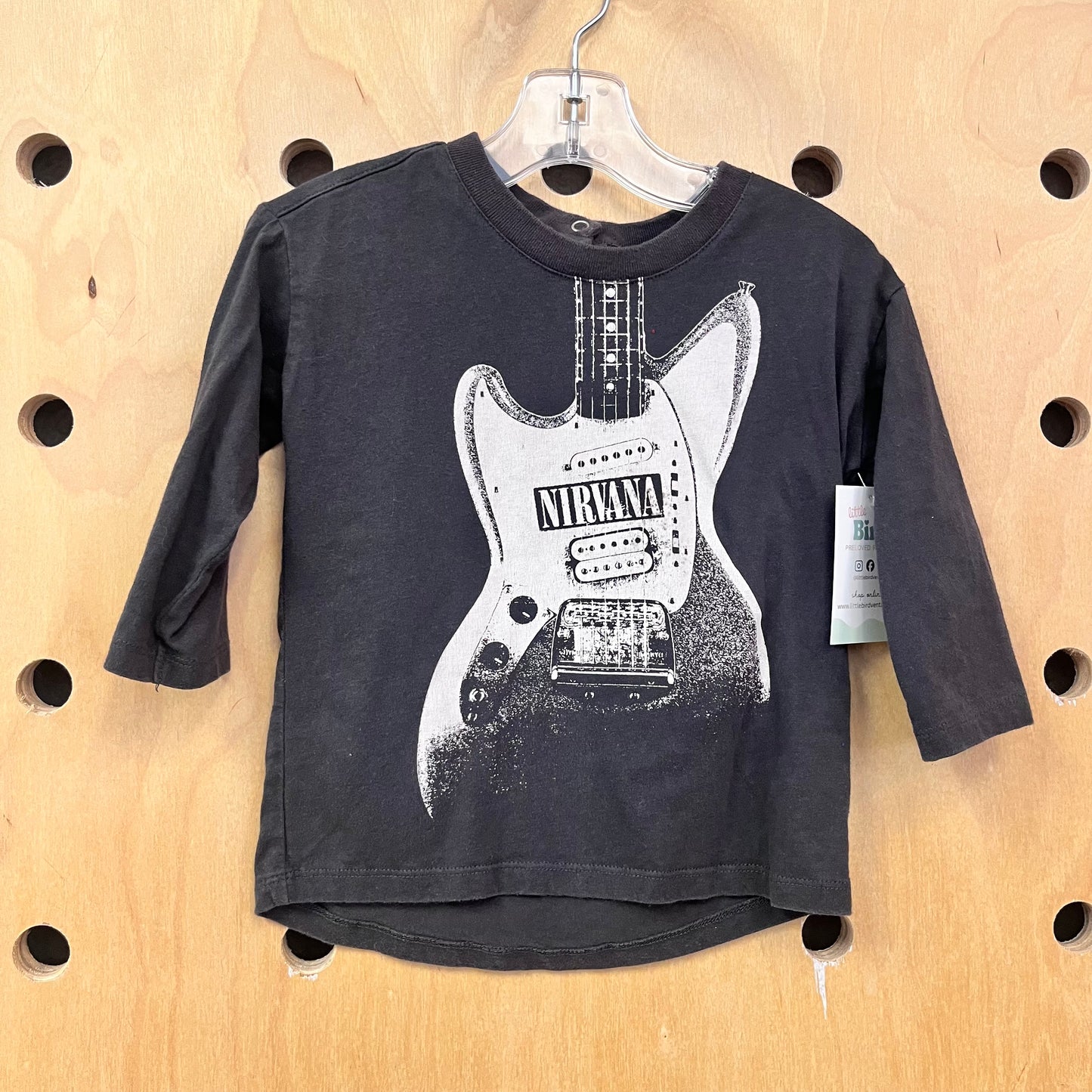 Grey Nirvana Guitar Tee