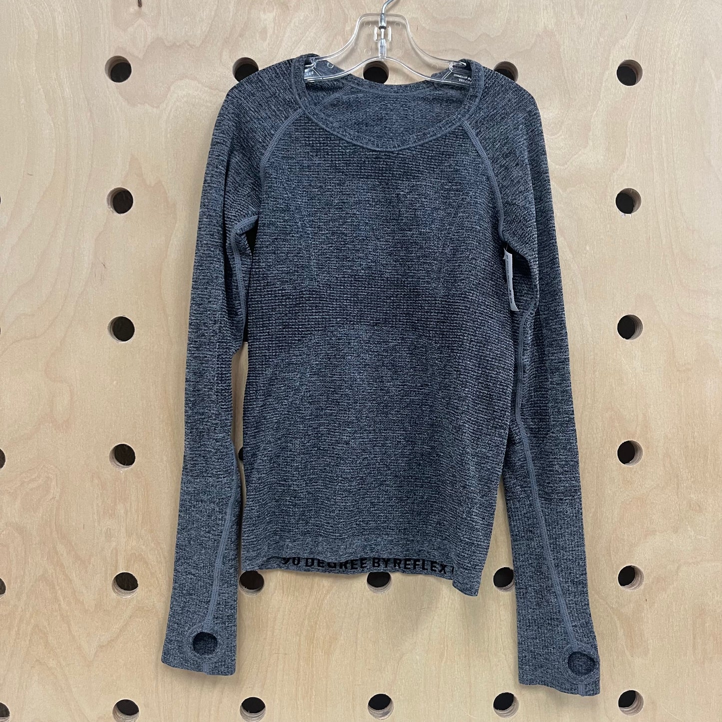 Grey Waffle Active LS Tee