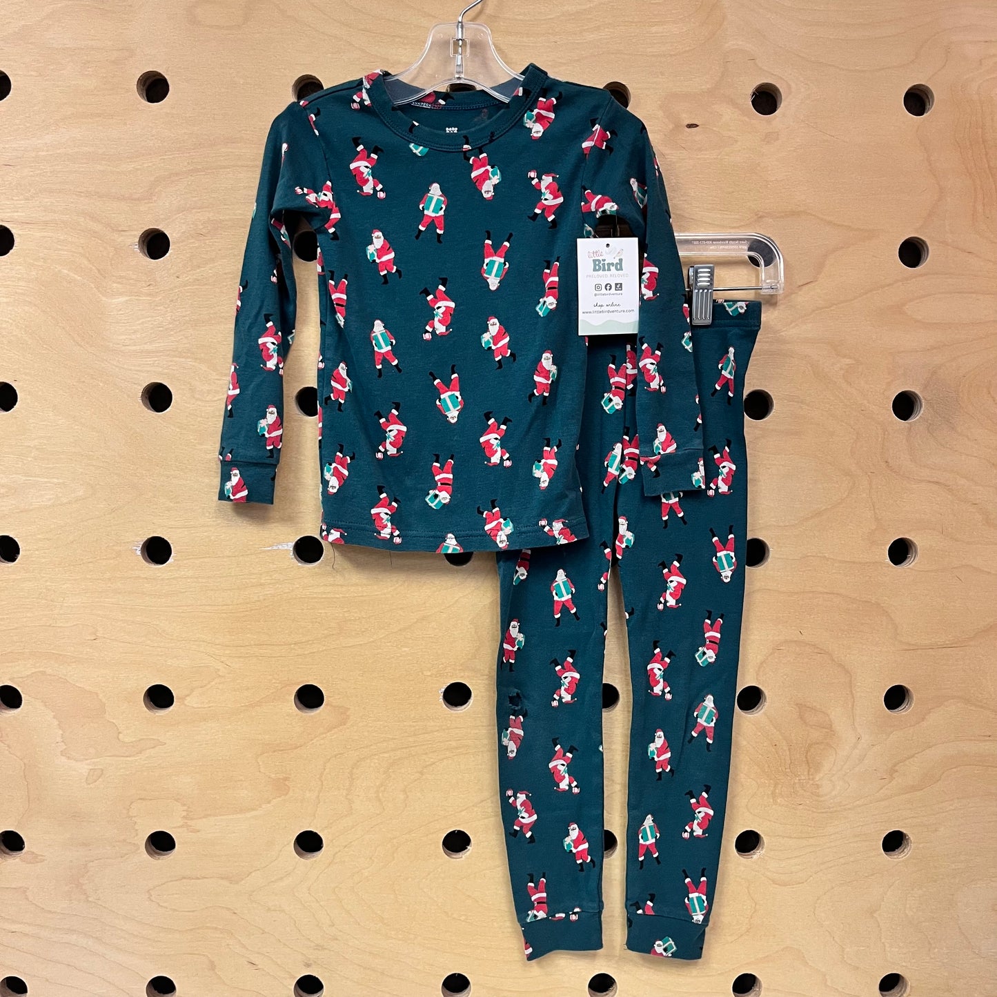 Organic Green Santas Pajamas