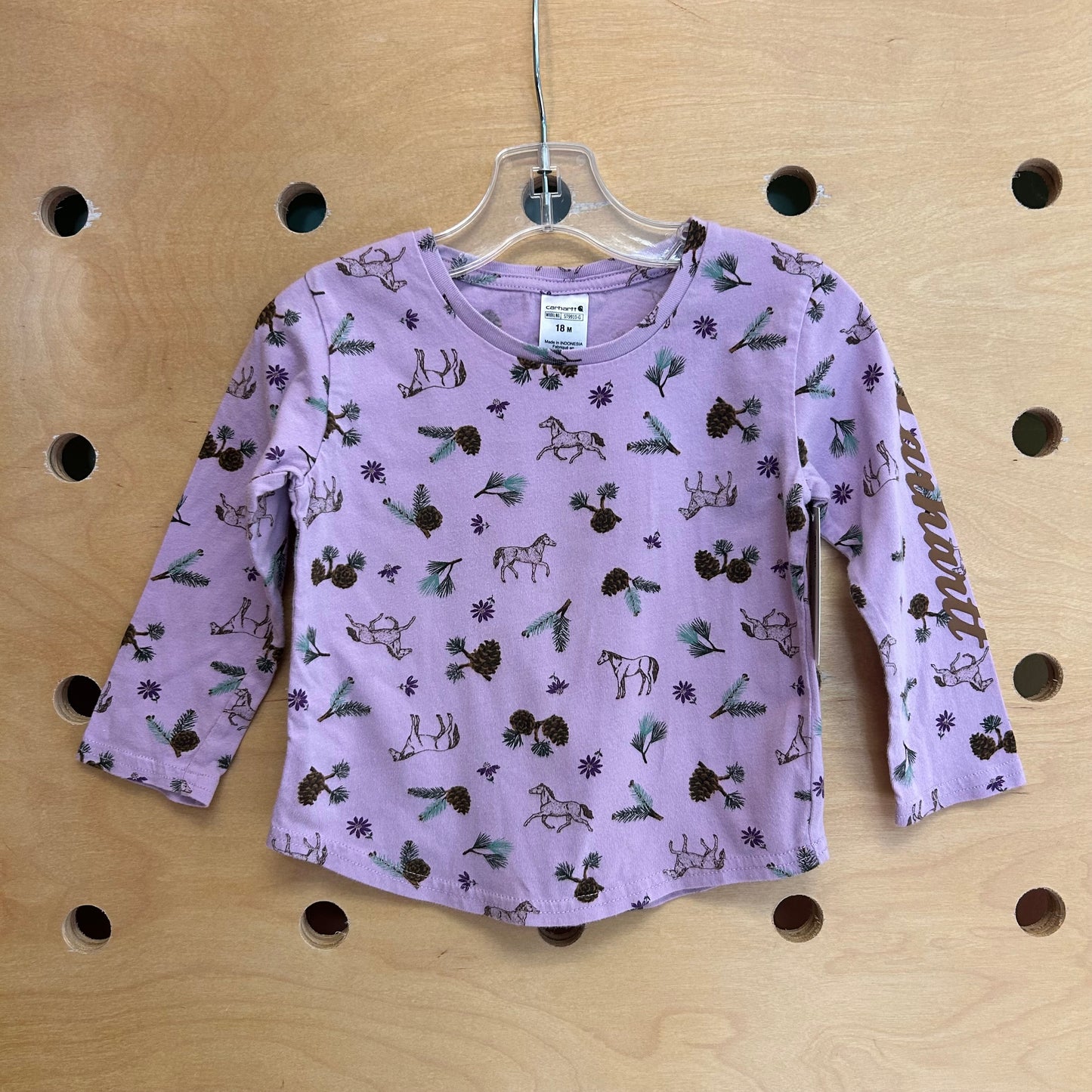 Purple Horse Long Sleeve