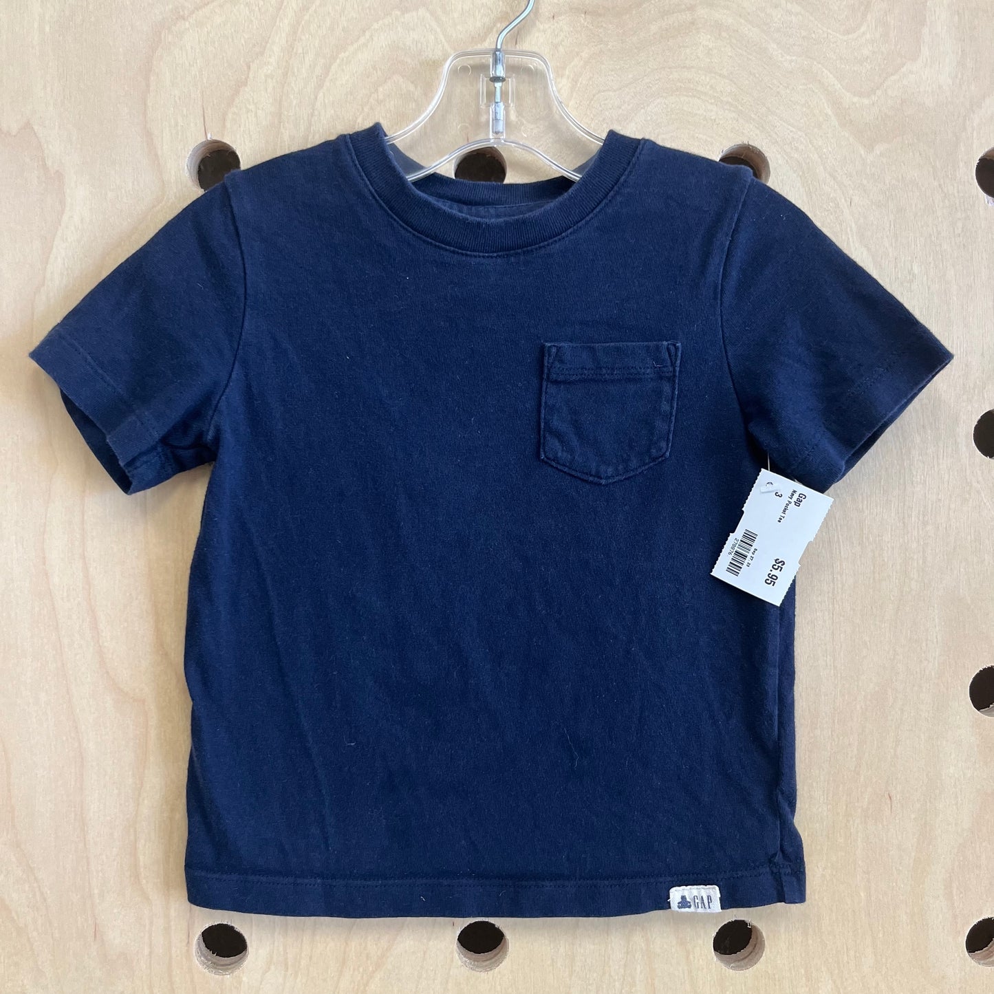 Navy Pocket Tee