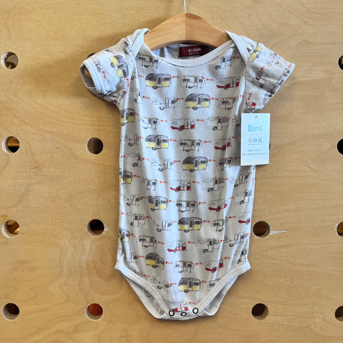 Blue Campers Organic Bodysuit