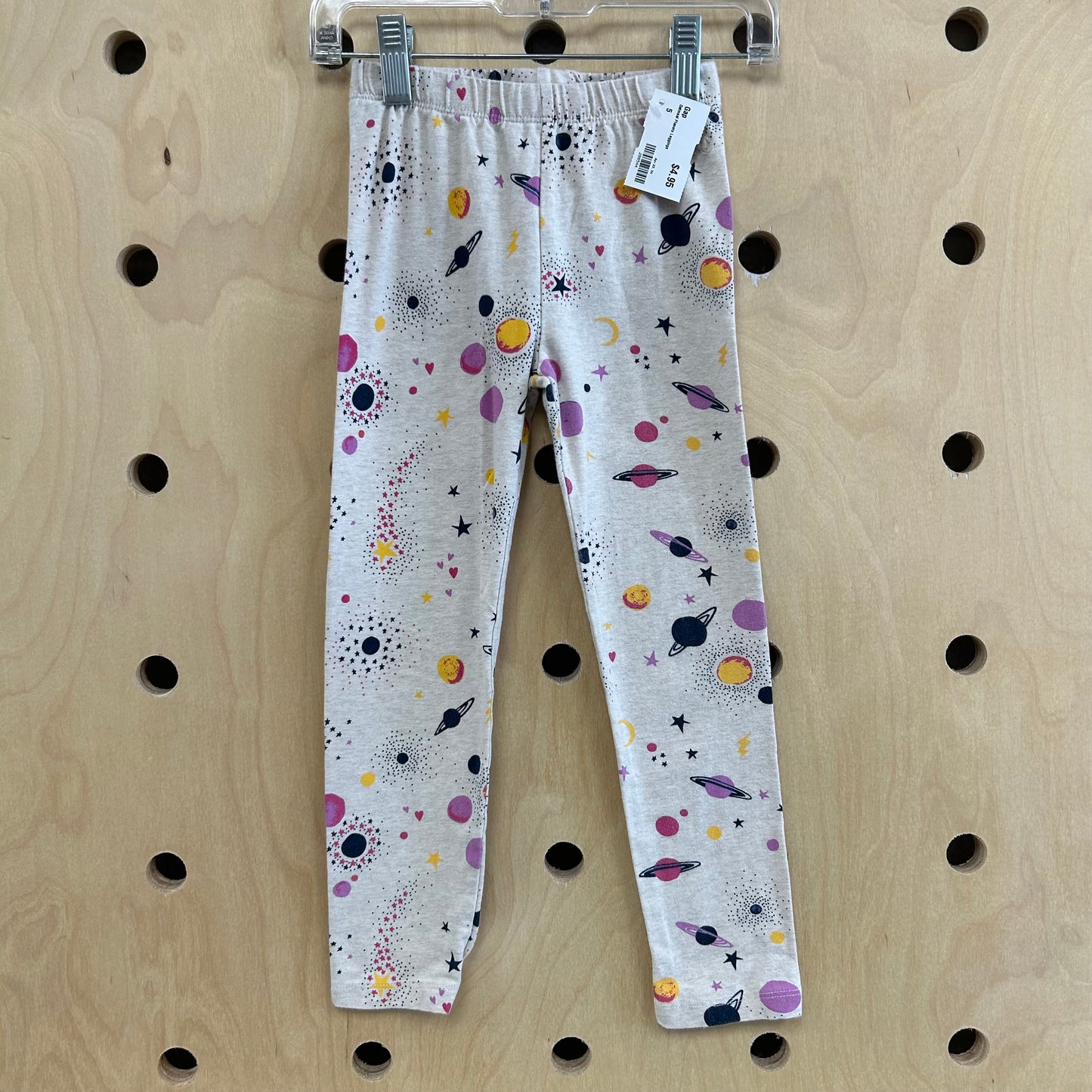 Oatmeal Planets Leggings