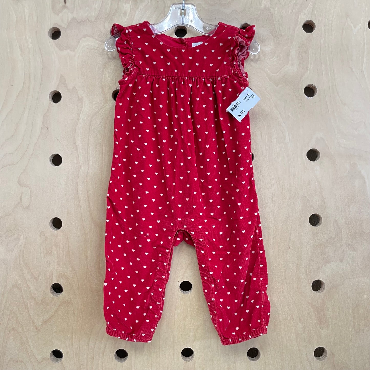Red Hearts Romper