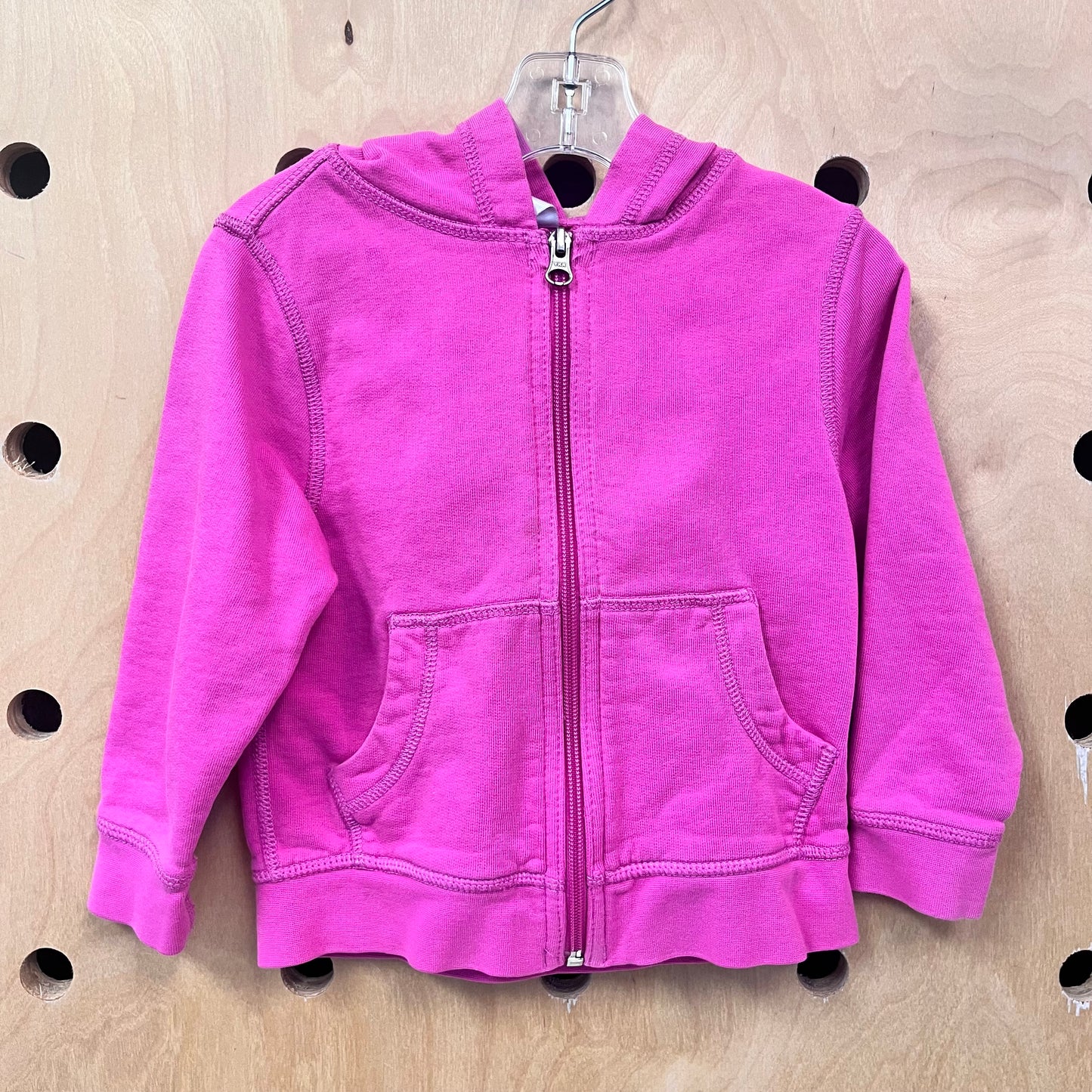 Pink Zip Hoodie