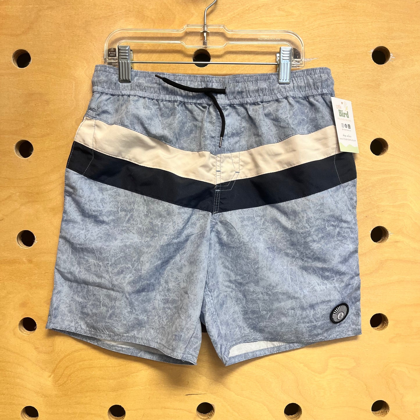 Blue Swim Trunks
