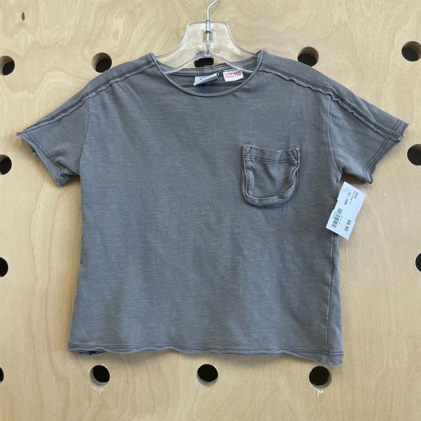 Grey Pocket Tee