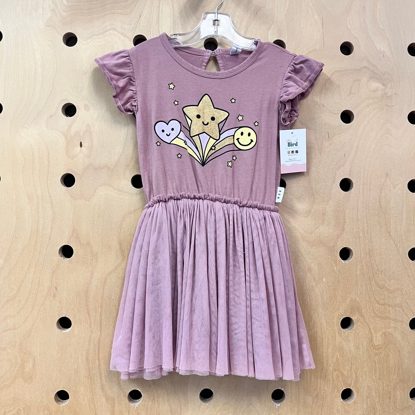 Dusty Pink Tulle Skirt Dress