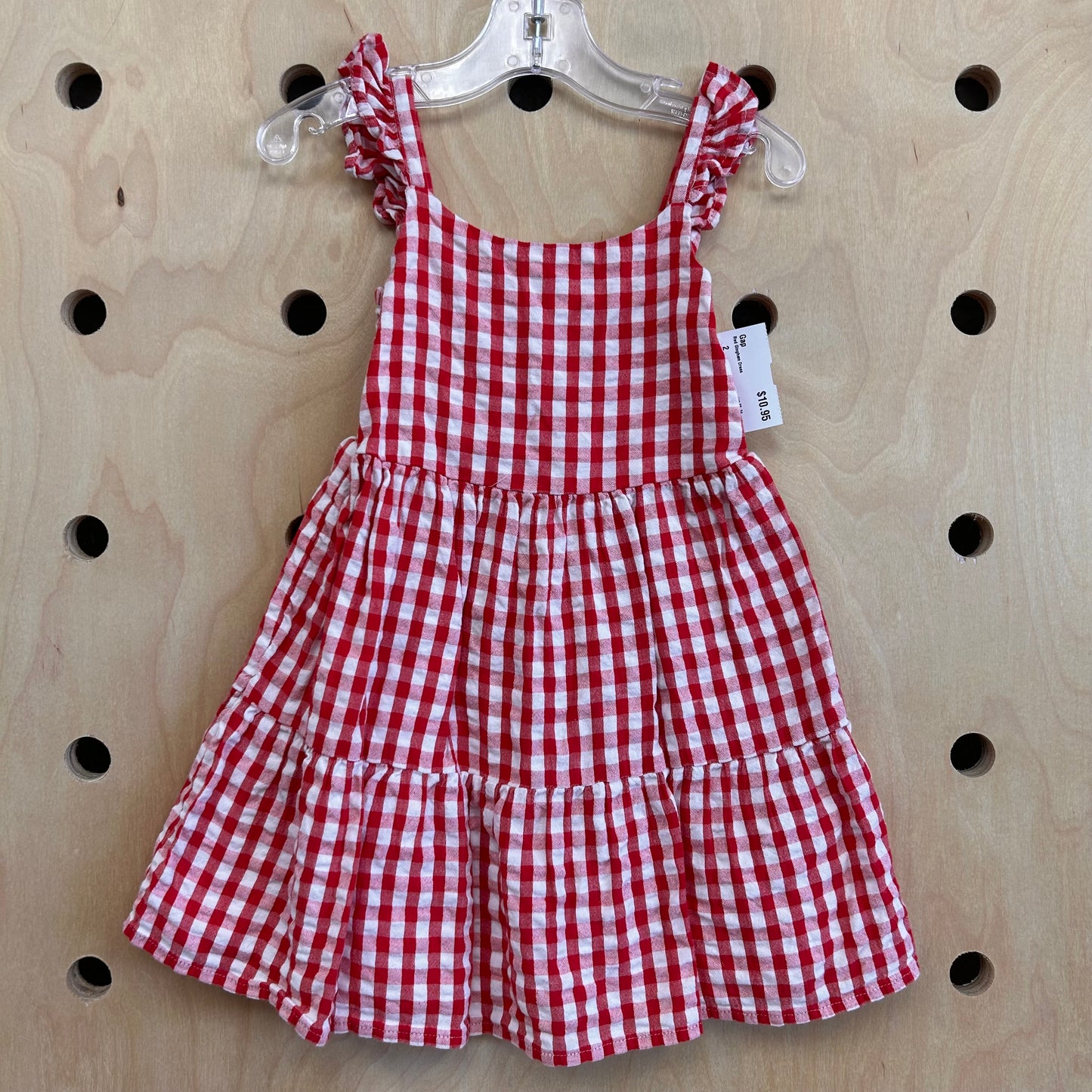 Red Gingham Dress