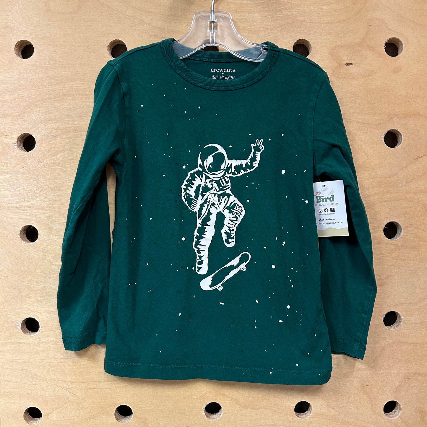 Green Glow in the Dark Space Tee