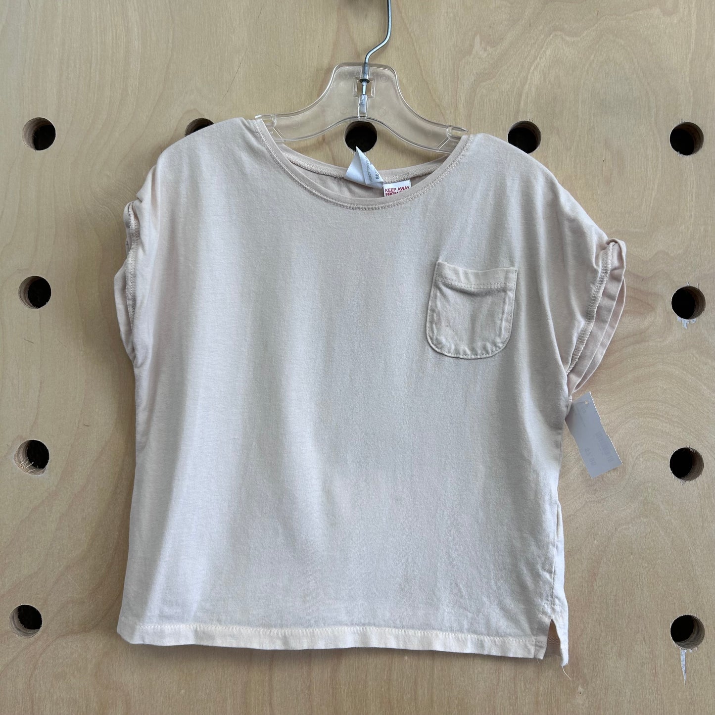 Cream Pocket Tee