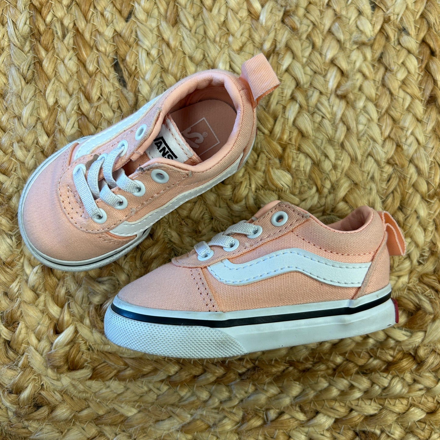 Peach Ward Slip Ons