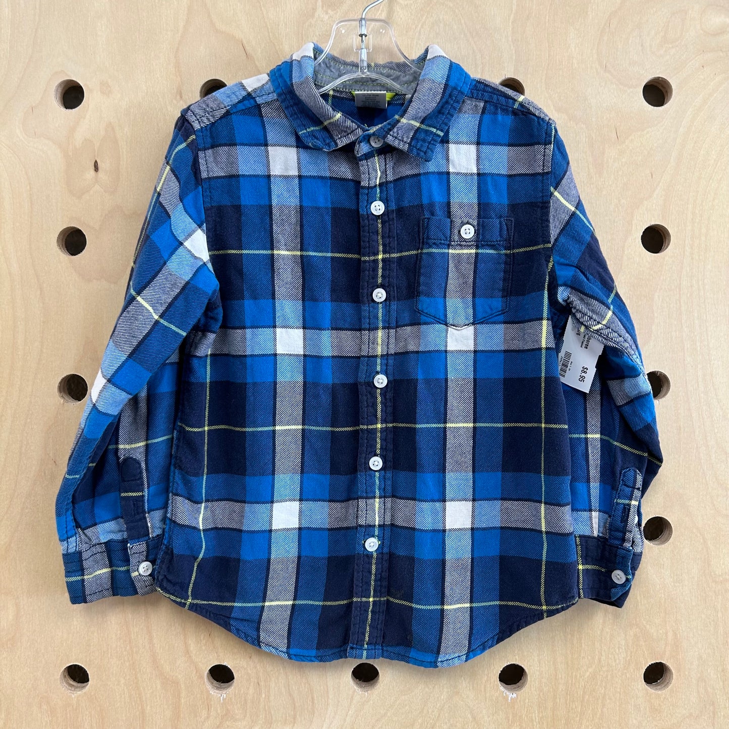 Blue Plaid Flannel