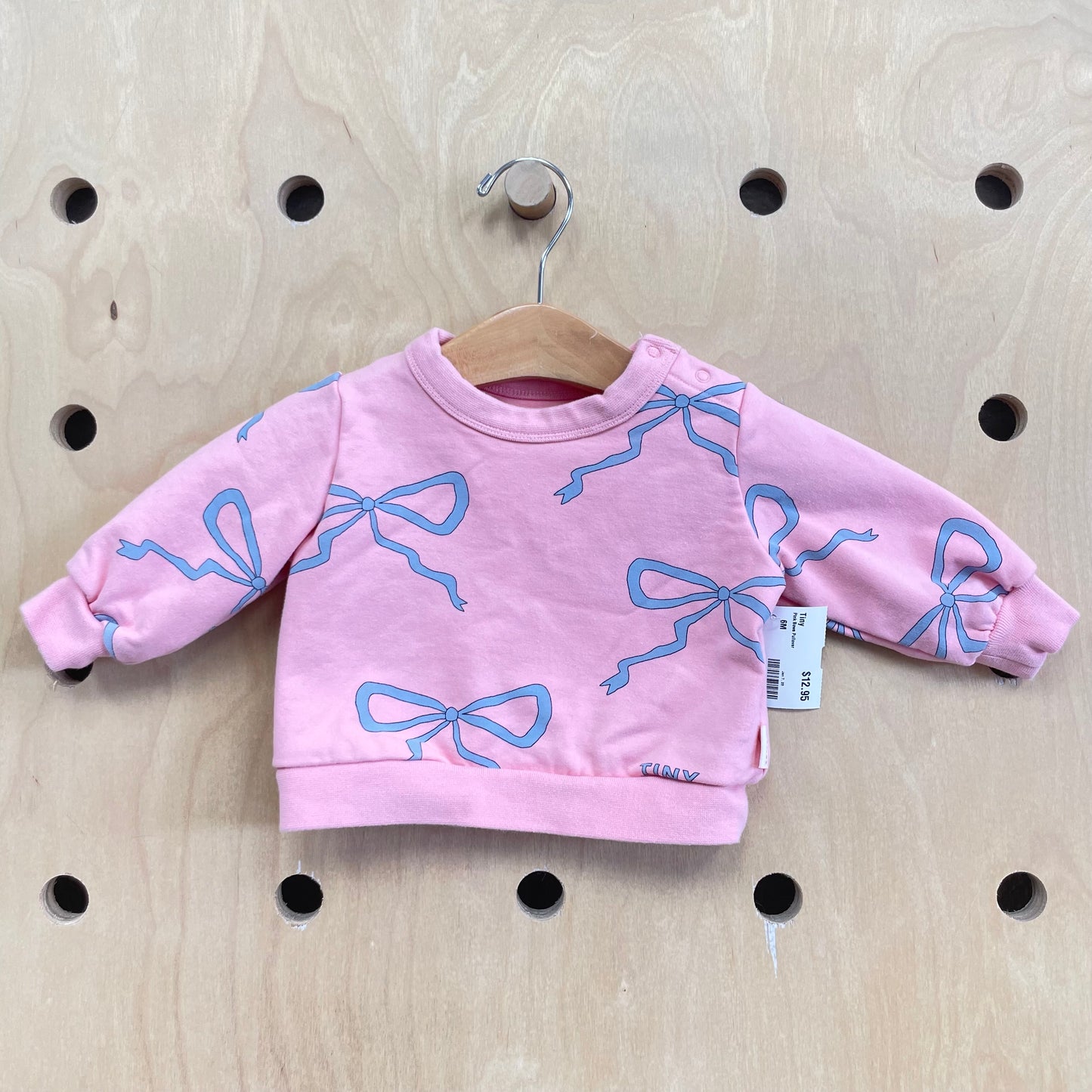 Pink Bows Pullover