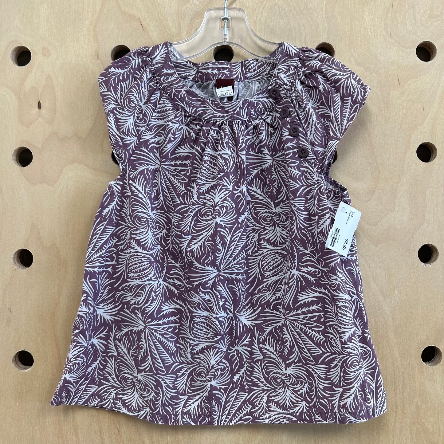 Purple Floral Top