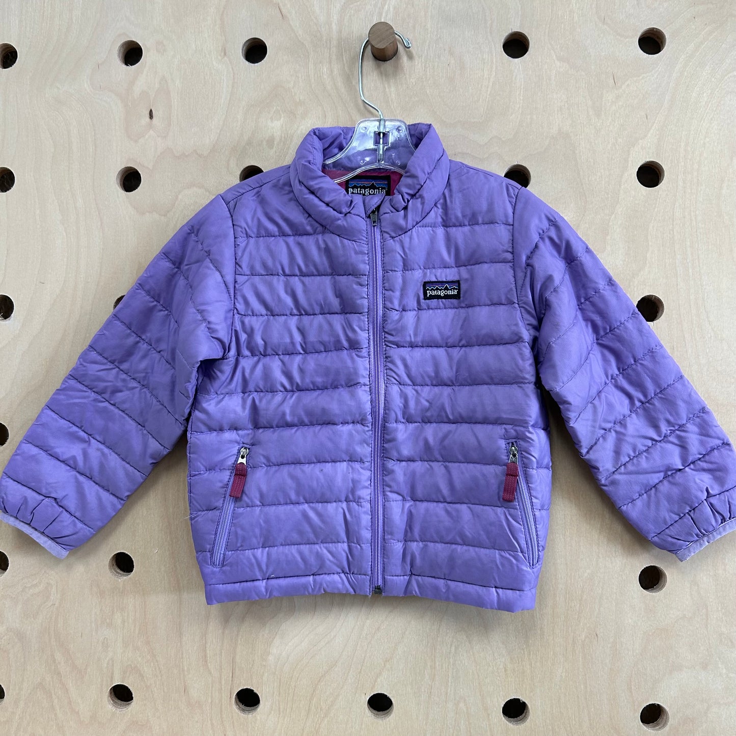 Purple Baby Down Sweater Jacket