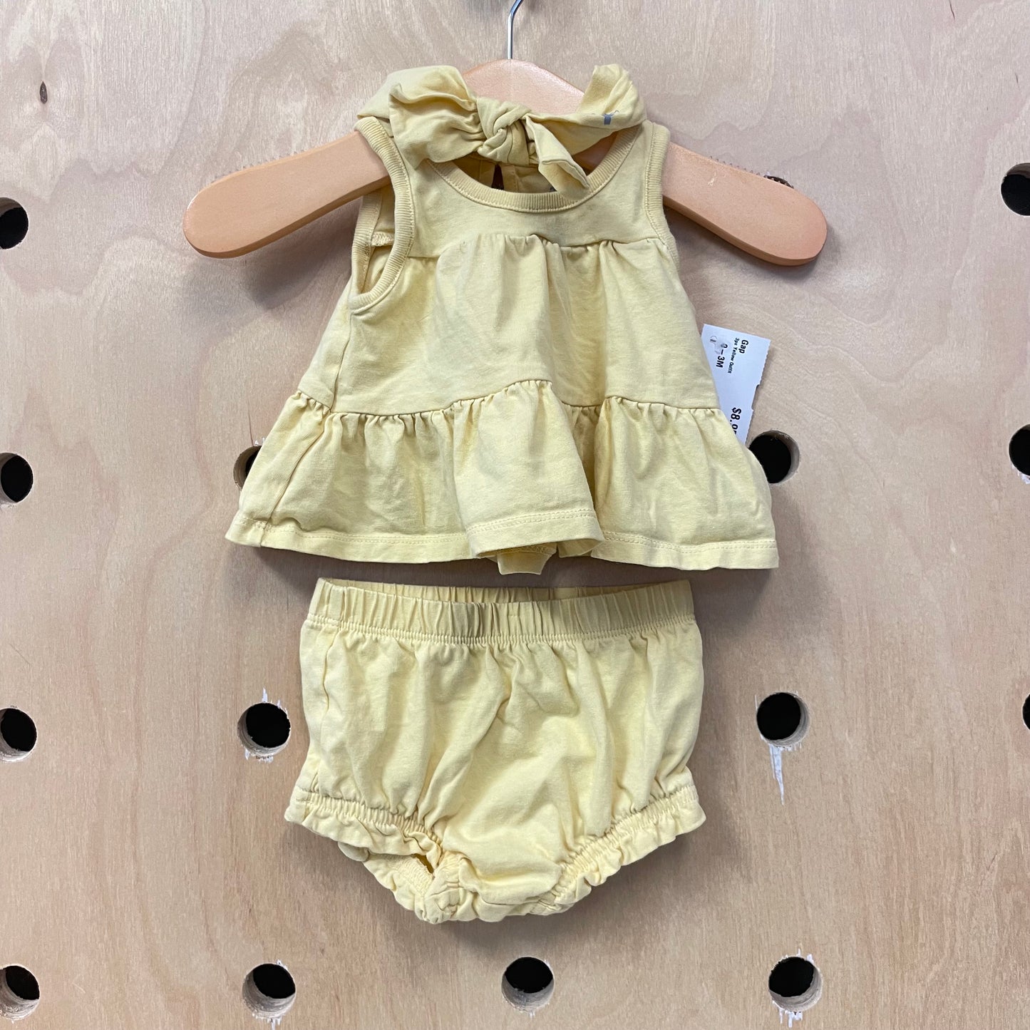 3pc Yellow Outfit