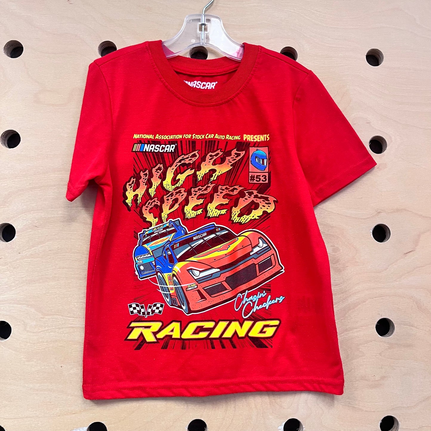 Red High Speed Racing Tee