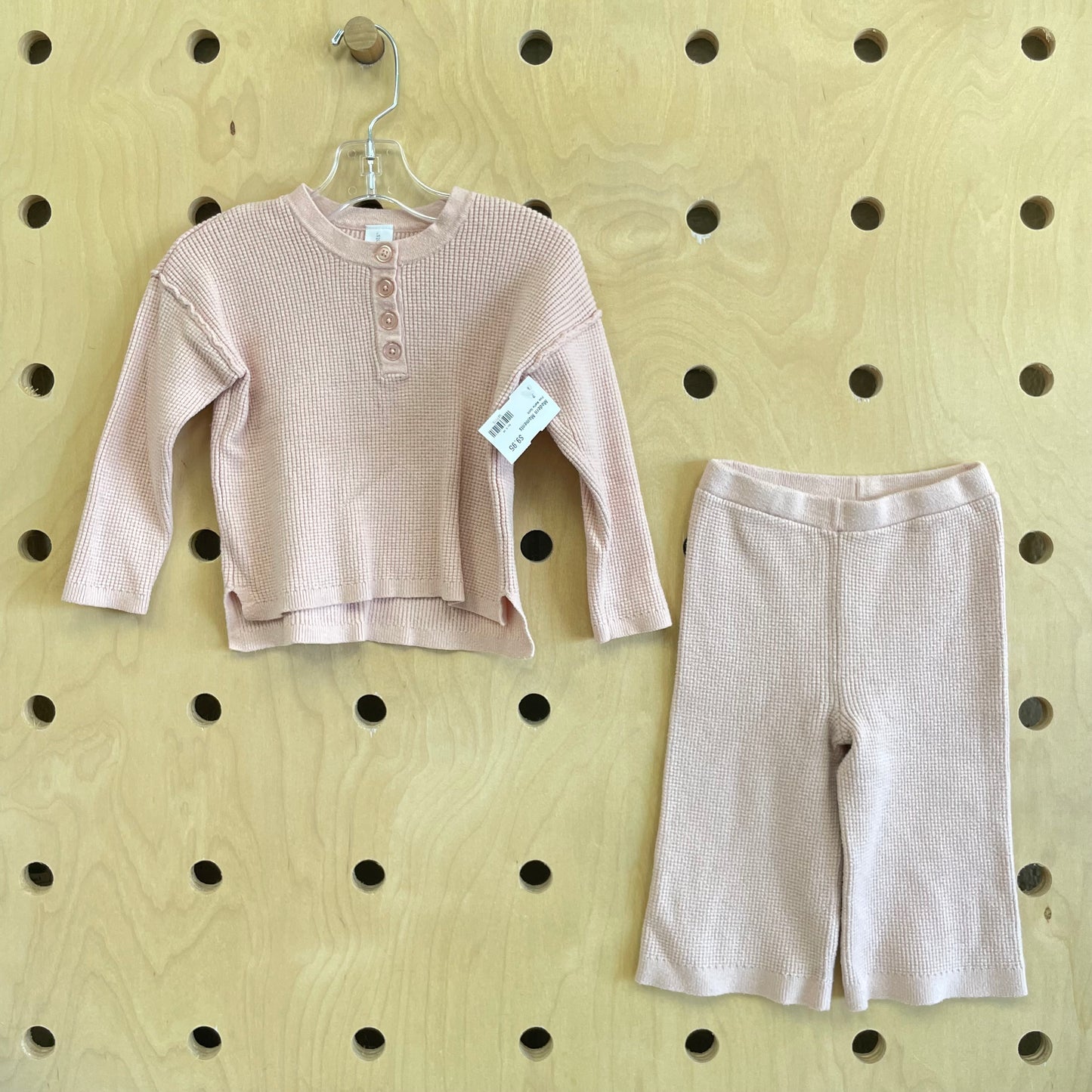 Pink Waffle Outfit
