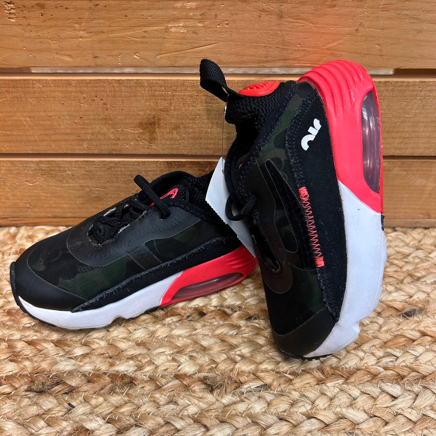 Black & Camo AirMax Sneakers