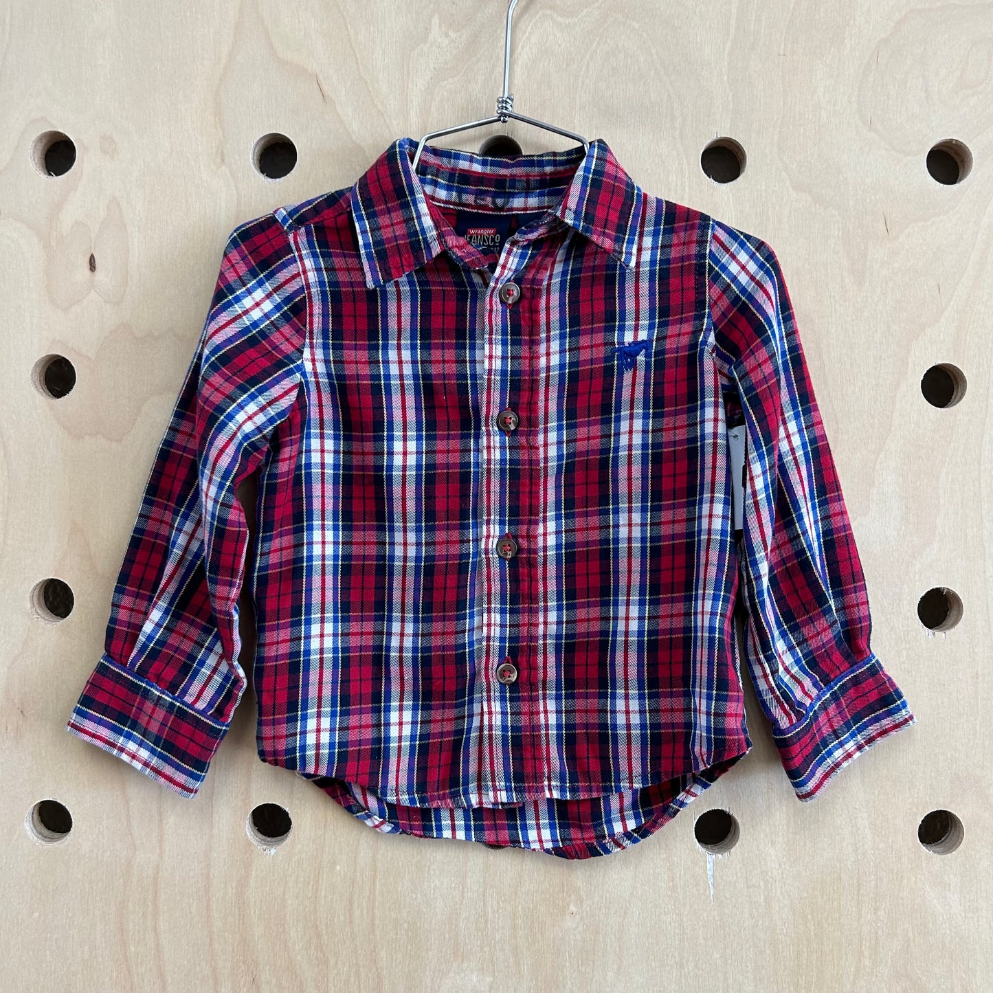 Red & Blue Plaid Flannel