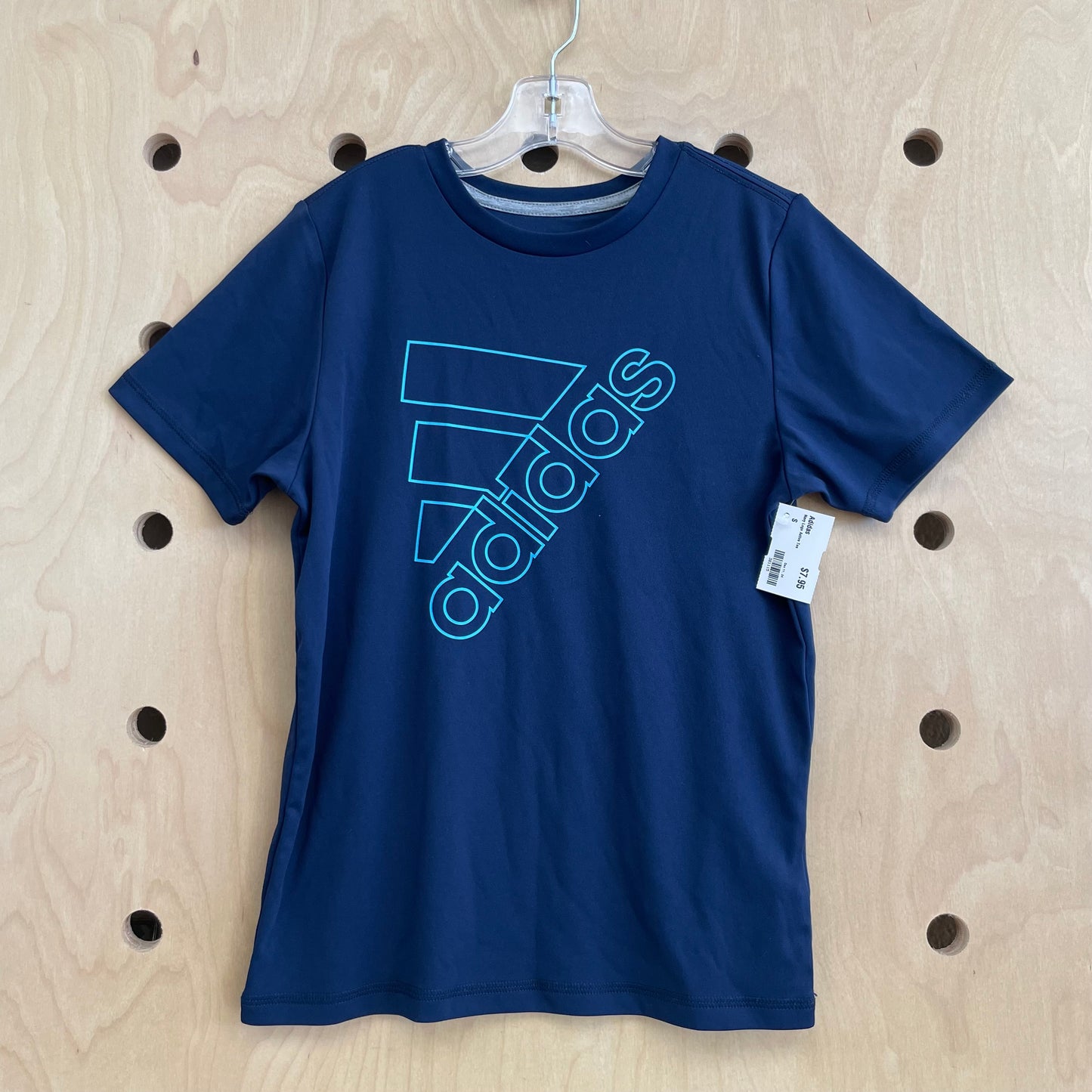 Navy Logo Active Tee